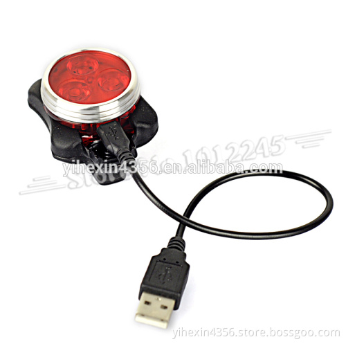 Cheap USB Rechargeable LED Bicycle Light Set